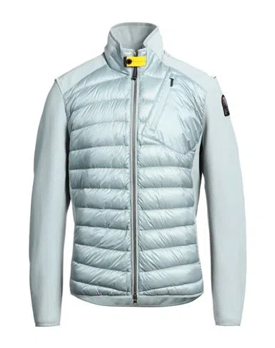 Parajumpers Man Puffer Sky Blue Size L Polyamide In Blue