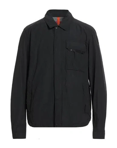 PARAJUMPERS PARAJUMPERS MAN SHIRT BLACK SIZE M POLYAMIDE, COTTON