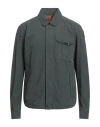 Parajumpers Man Shirt Dark Green Size L Polyamide, Cotton
