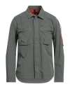 Parajumpers Man Shirt Military Green Size S Polyamide