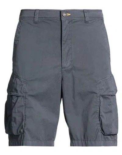Parajumpers Man Shorts & Bermuda Shorts Charcoal Size 33 Cotton, Elastane In Gray