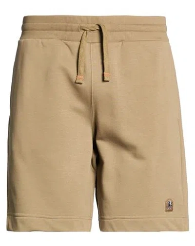 Parajumpers Man Shorts & Bermuda Shorts Khaki Size L Cotton, Polyester In Nude