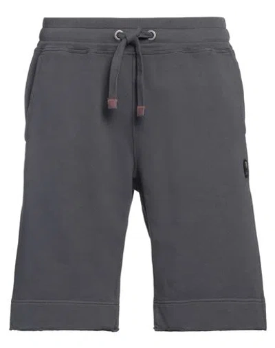 Parajumpers Man Shorts & Bermuda Shorts Lead Size M Cotton In Grey