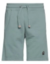 Parajumpers Man Shorts & Bermuda Shorts Sage Green Size Xl Cotton