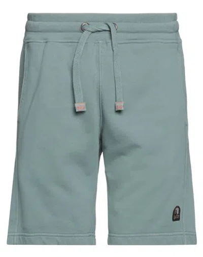 Parajumpers Man Shorts & Bermuda Shorts Sage Green Size Xl Cotton