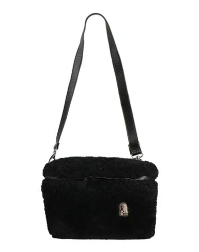 Parajumpers Man Shoulder Bag Black Size - Sheepskin