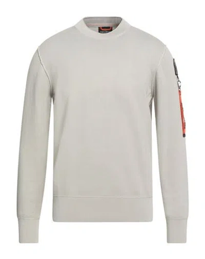 Parajumpers Man Sweater Beige Size L Cotton, Viscose In White