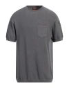 Parajumpers Man Sweater Grey Size Xxxl Cotton