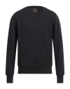 Parajumpers Man Sweatshirt Black Size L Cotton, Polyester