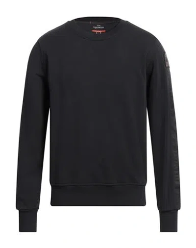 Parajumpers Man Sweatshirt Black Size L Cotton, Polyester
