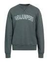 Parajumpers Man Sweatshirt Dark Green Size M Cotton