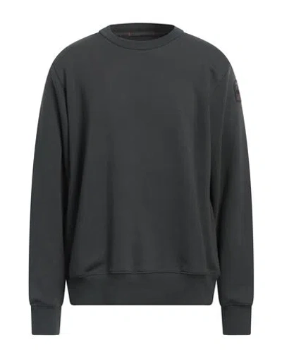 Parajumpers Man Sweatshirt Dark Green Size S Cotton, Polyester In Green
