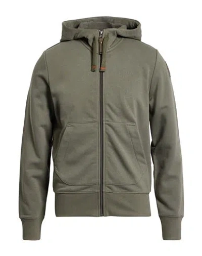 Parajumpers Man Sweatshirt Khaki Size S Cotton, Polyester In Sand