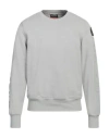 Parajumpers Man Sweatshirt Light Grey Size Xxxl Cotton, Polyester