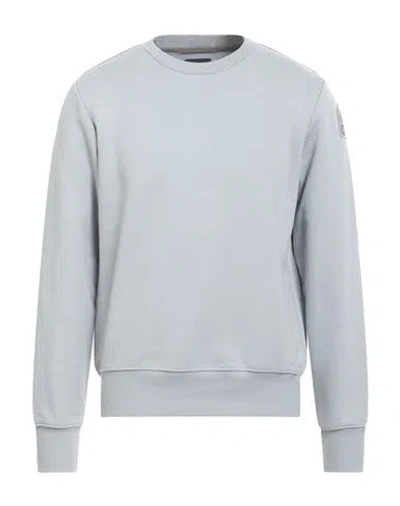 Parajumpers Man Sweatshirt Light Grey Size M Cotton, Polyester