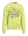 Parajumpers Man Sweatshirt Lime Green Size L Cotton, Polyester In Green