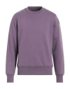 Parajumpers Man Sweatshirt Mauve Size Xl Cotton, Polyester In Purple