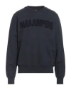 Parajumpers Man Sweatshirt Navy Size L Cotton In Gray