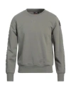 Parajumpers Man Sweatshirt Sage Green Size M Cotton, Polyester