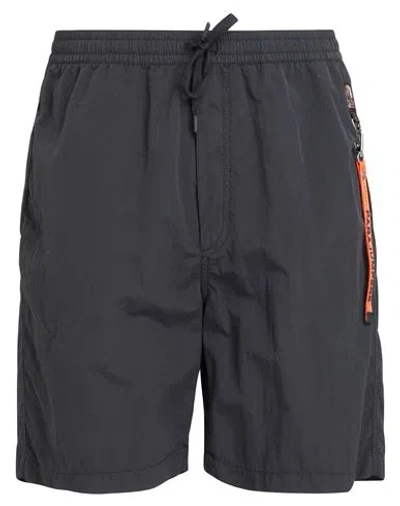 Parajumpers Man Swim Trunks Black Size Xl Polyamide