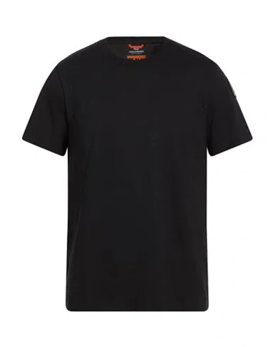Parajumpers Man T-shirt Black Size L Cotton