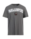 Parajumpers Man T-shirt Grey Size 3xl Cotton