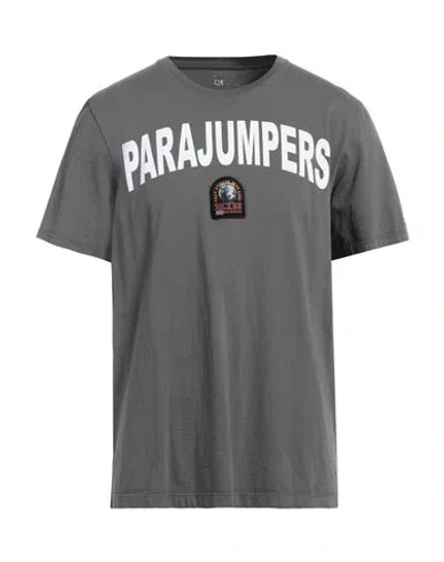 Parajumpers Man T-shirt Grey Size 3xl Cotton