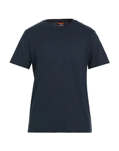 Parajumpers Man T-shirt Navy Size M Cotton In Blue