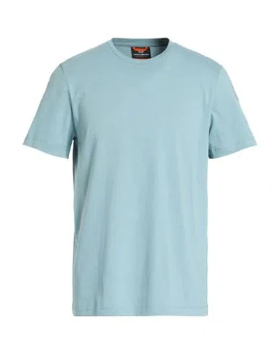 Parajumpers Man T-shirt Slate Blue Size S Cotton In Multi