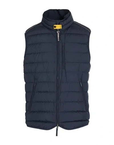 Parajumpers Man Vest Midnight Blue Size Xxxl Polyester