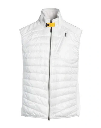 Parajumpers Man Vest White Size Xxxl Polyamide