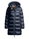Parajumpers Marion Hooded Down Jacket In Blue