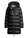 Parajumpers Marion Hooded Quilted Coat In Black