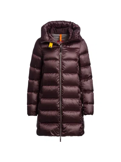 Parajumpers Marion Quilted Coat In Red