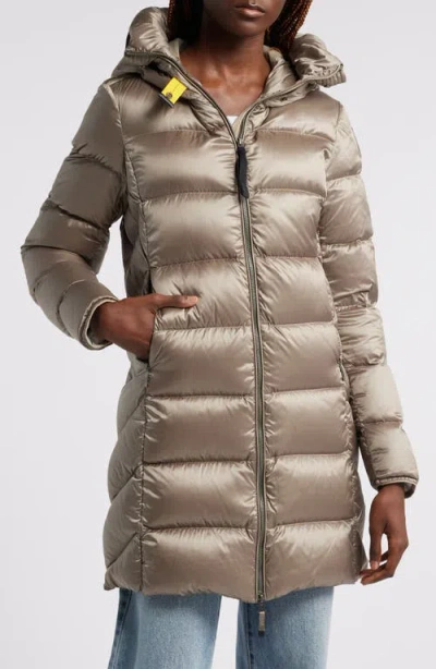 Parajumpers Marion Water Repellent 750 Fill Power Down Puffer Coat In Atmosphere