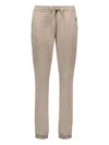 Parajumpers Martina Cotton Track-pants In Neutrals