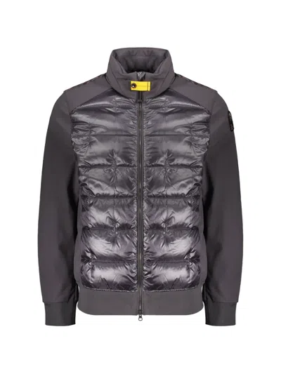 Parajumpers Matty Panelled Padded Jacket In Gray