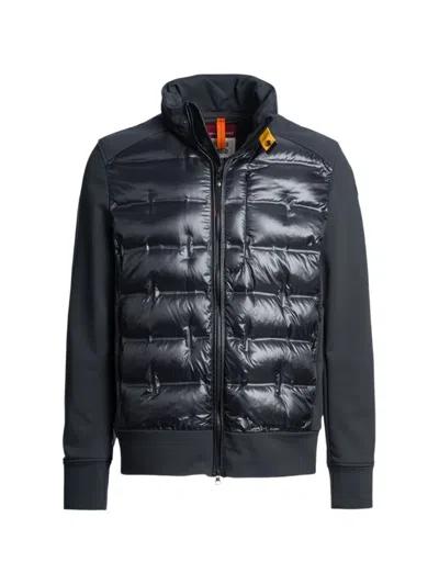 Parajumpers Matty Quilted Panelled Jacket In Black