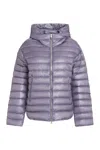 Parajumpers Women's Melua Techno-nylon Down Jacket In Purple