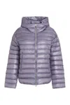 Parajumpers Women's Melua Techno-nylon Down Jacket In Purple