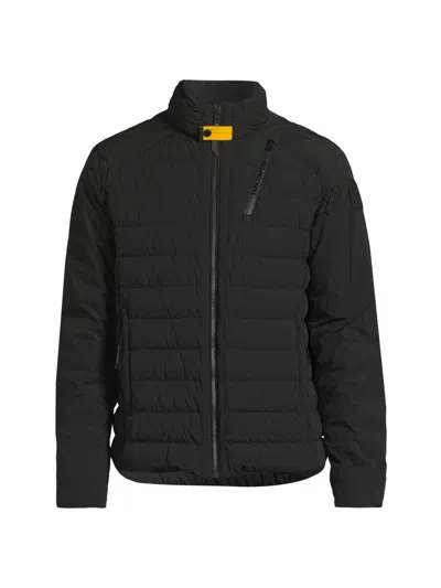Parajumpers Men's Berel Stand-collar Puffer Jacket In Black