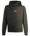 Parajumpers Logo-print Ombre Hoodie In Green