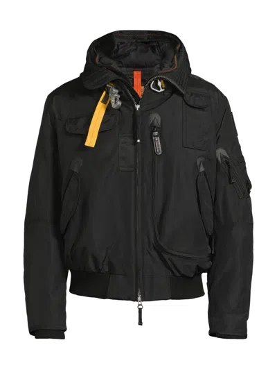 Parajumpers Men's Gobi Hooded Bomber Jacket In Black