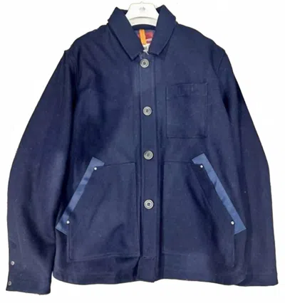 Parajumpers Men's Jerome Bomber Jacket In Blue Navy