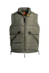 Parajumpers Logo-patch Detailing Gilet In Beige