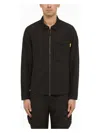 Parajumpers Nylon And Cotton Jacket With Long Sleeves In Black