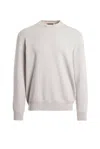 Parajumpers Men's Wallance Sweater Top In Cloud In Grey