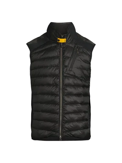 Parajumpers Men's Zavier Stand-collar Slim-fit Puffer Vest In Black