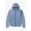 Parajumpers Mens Nolan Jacket In Bluestone In Blue Suede