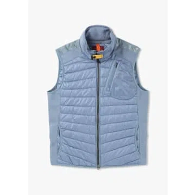 Parajumpers Mens Zavier Gilet In Bluestone